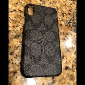 Coach iPhone X Case